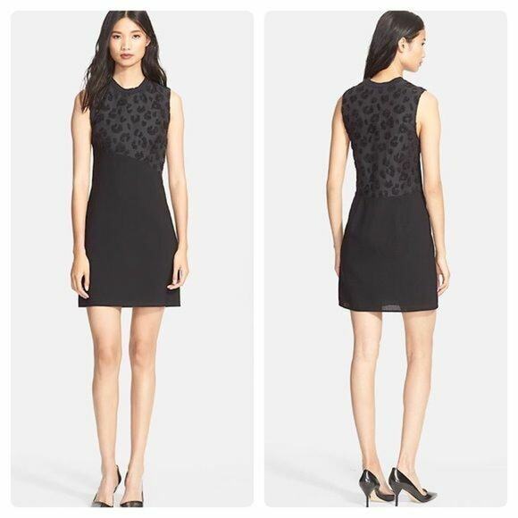 3.1‎ Phillip Lim Leopard Pattern Sculpted Dress Size 4 New with Tags - Picture 1 of 8